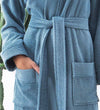 Women's Turkish Cotton Terry Kimono Robe - Luxurious Terry Cloth - My Store