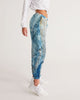 Womens Track Pants - Blue Multicolor Graphic Sports Pants - My Store