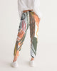 Womens Track Pants - White Multicolor Graphic Sports Pants - My Store