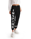 Womens Track Pants - Dark Grey Inspire Graphic Sports Pants - My Store