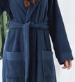 Women's Hooded Turkish Cotton Terry Cloth Robe - My Store