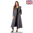 Wool Blend Double Breasted Maxi Coat (2004-WOOL) - My Store