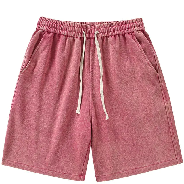 Summer Distressed Cotton Sweatshorts - My Store