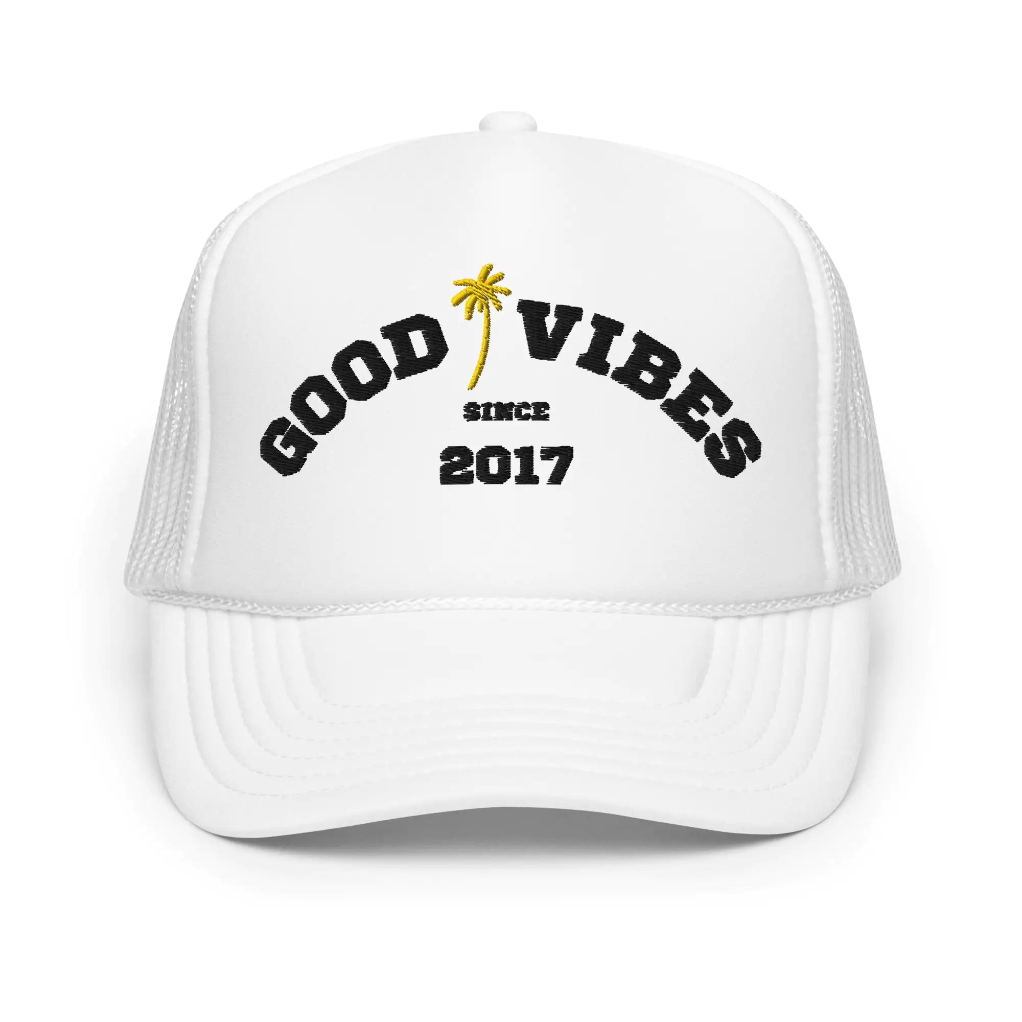 Beachy Good Vibes Foam Trucker Hat - My Store