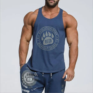 2019 Men's Bodybuilding Stringer Tank Tops: Fitness Singlets - My Store