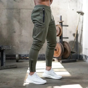 Sports Pants Multi-pocket Zipper Men - My Store