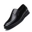 Men's Black Leather Formal Shoes - My Store