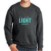 Youth Graphic Sweatshirt, Be The Light Print - My Store