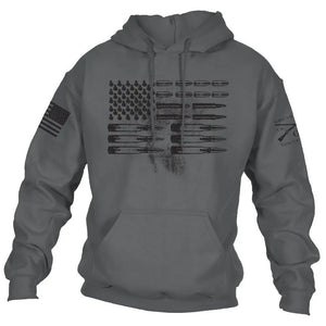 2020 Men's Winter American Flag Hooded Sweatshirt - My Store