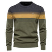 Spliced Cotton Men's Sweater - My Store