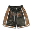 Hip Hop Velvet Embroidered High Street Shorts - My Store