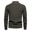 Button Mock Neck Men's Cardigan - My Store