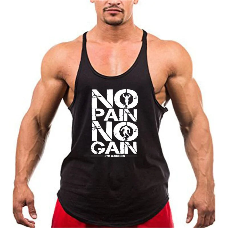 New Arrivals Bodybuilding Cotton Gym Sleeveless Tank Top for Men - My Store