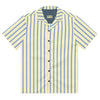 Mellow Yellow & Marlin Blue Striped Button-Down Camp Shirt - My Store